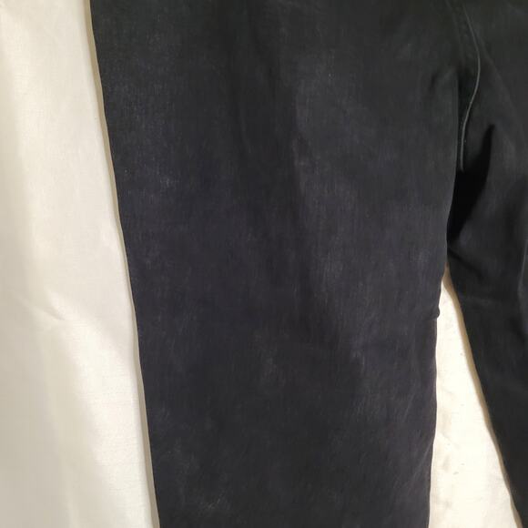 Terra & Sky Women's Plus Size 22W Black Paperbag Waist Jeans - Picture 12 of 15